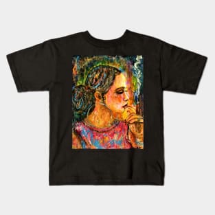 Midnight lounging 2 Kids T-Shirt